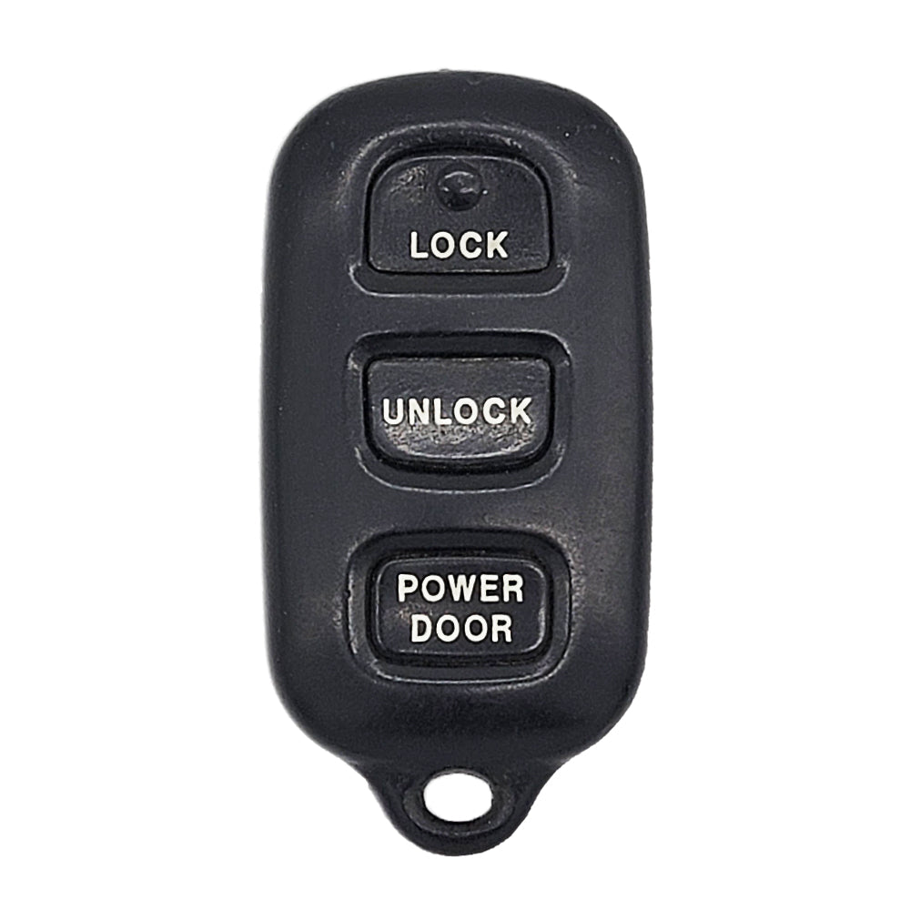 1999 - 2003 Toyota Sienna Keyless Entry 4B Fob FCC# GQ43VT14T