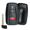 2020 - 2022 Toyota Highlander L Smart Key 3B Fob FCC# HYQ14FBC - 0351 - 8990H-0E010