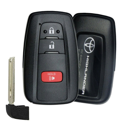 2021 Toyota Highlander Smart Key 3B Fob FCC# HYQ14FLA - 8990H-0E360 - OEM