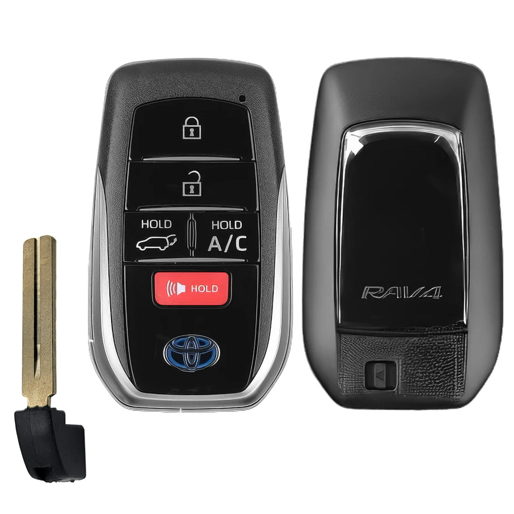 2021 - 2023 Toyota RAV4 Prime Plug In Smart Key 5B W/ Hatch & A/C Fob FCC# HYQ14FBX - 8990H-42381