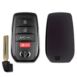 2023 - 2024 Toyota bZ4X Smart Key 4B W/ A/C Fob FCC# HYQ14FBX - 8990H-42510