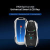 F828 Universal Modified Remote Smart Car Key LCD Screen Keyless Entry (Korean/English)