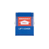 RCI 904P-BLUE - Emergency Pull Station with Blue Finish