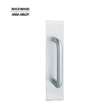 Rockwood - 110 X 70C - Straight 4 by 16 Pull Plate - 1 Diameter - 8 Center to Center