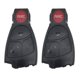 1998 - 2005 Mercedes Benz Smart Key Shell (2 Pack)