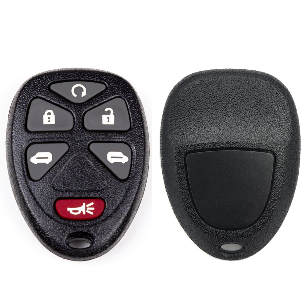 2005 - 2011 Buick Chevrolet Pontiac Remote Shell 6B for FCC# KOBGT04A (2 Pack)