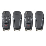 2015 - 2024 Ford Flip Key Shell 3B for FCC# N5F-A08TAA / N5F-A08TBLP (2 Pack)