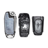 2015 - 2024 Ford Flip Key Shell 3B for FCC# N5F-A08TAA / N5F-A08TBLP (2 Pack)