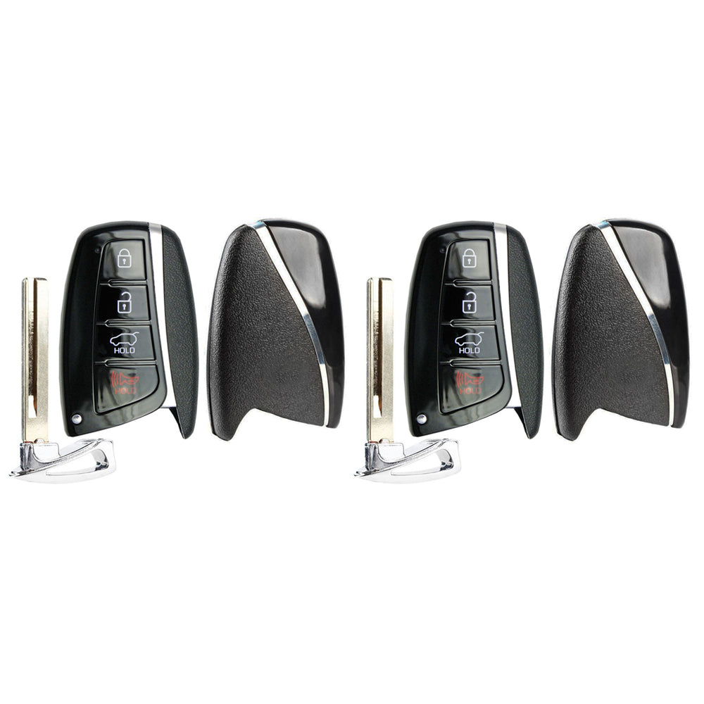 2013 - 2018 Hyundai Santa Fe Smart Key Shell 4B (2 Pack)