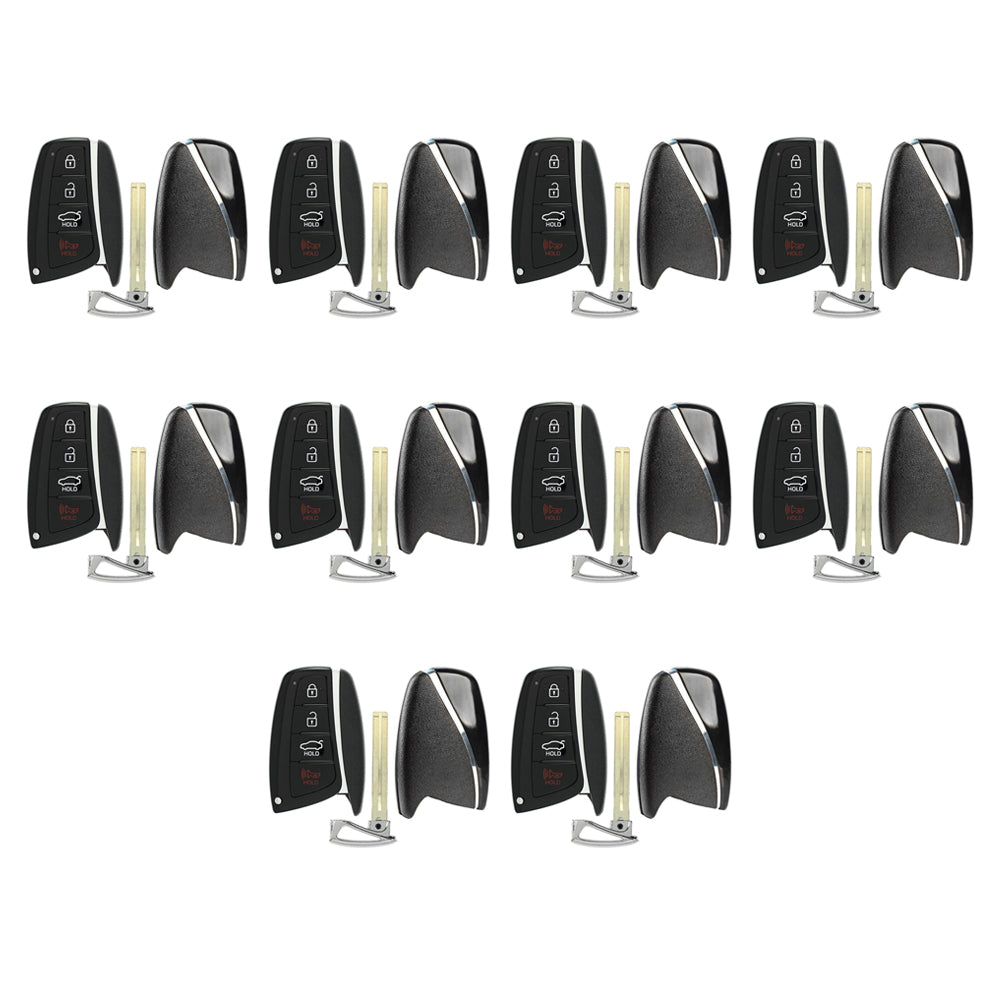 2014 - 2016 Hyundai Equus Smart Key Shell 4B (10 Pack)