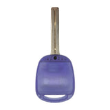 1997 - 2001 Lexus Key Fob Shell 3B - LXP90 (Long Blade) -  Purple