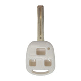 1997 - 2001 Lexus Key Fob Shell 3B - LXP90 (Long Blade) -  White