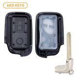 Smart Remote Key Fob Shell for Lexus CT200h 2011 3B FCC# HYQ14AAB - 3370