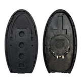 2011 - 2013, 2017 - 2020 Infiniti Nissan Smart Key Shell Case w/ Hatch 4 Buttons (2 Pack)