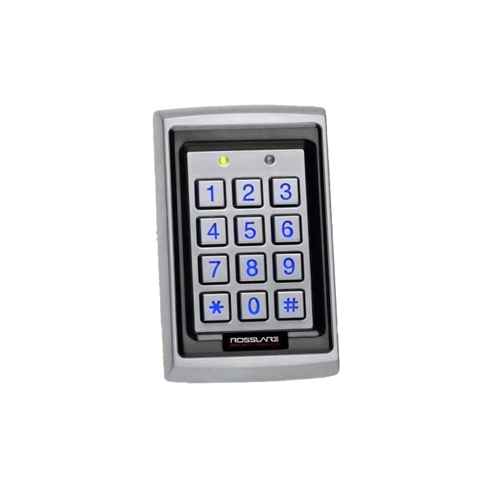 Rosslare - AC-Q42SB - Anti-Vandal Slim Backlit PIN & Prox Standalone Controller - IP65