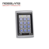 Rosslare - AC-Q42SB - Anti-Vandal Slim Backlit PIN & Prox Standalone Controller - IP65