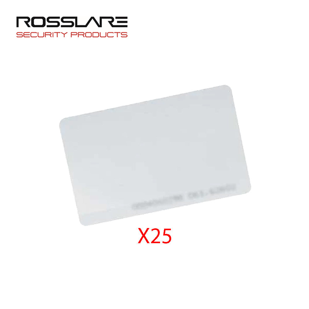 Rosslare - AT-C1S - MIFARE ISO Card - 1K Memory - 25 Pack