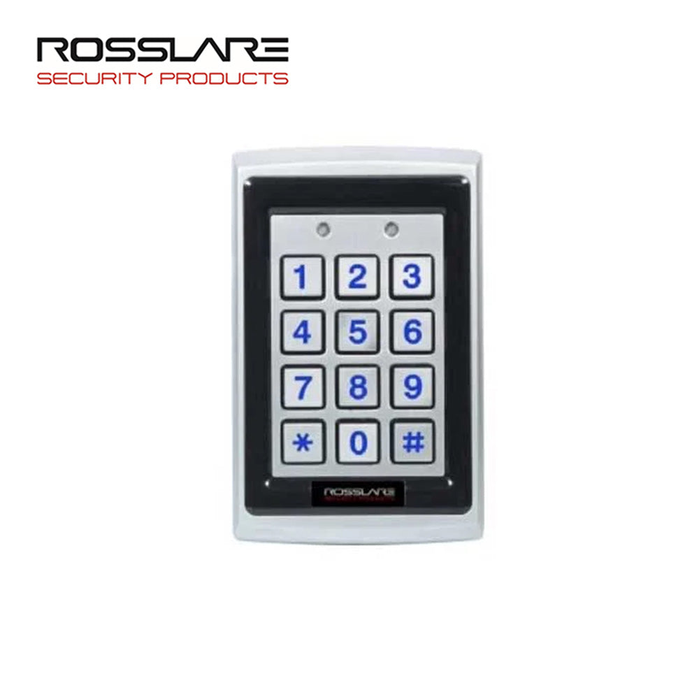 Rosslare - AYC-Q54B - Convertible Anti-Vandal Backlit PIN Reader/Controller