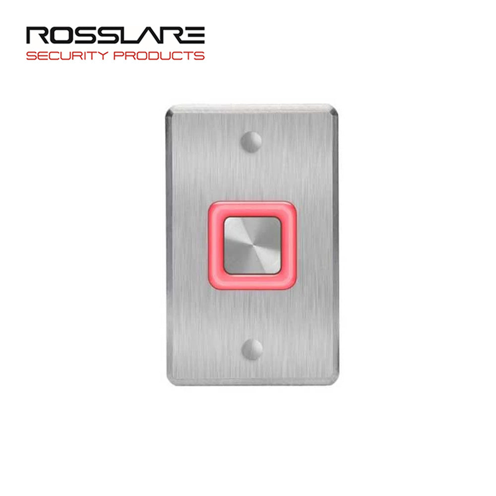 Rosslare - EX-07OO - Digital Piezo Request To Exit Button with Toggle Option No Print - 12-24 VDC