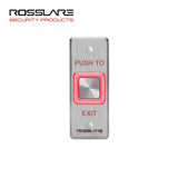 Rosslare - EX-17EO - Digital Mullion Size Piezo Request To Exit Button with Toggle Option - 12-24 VDC