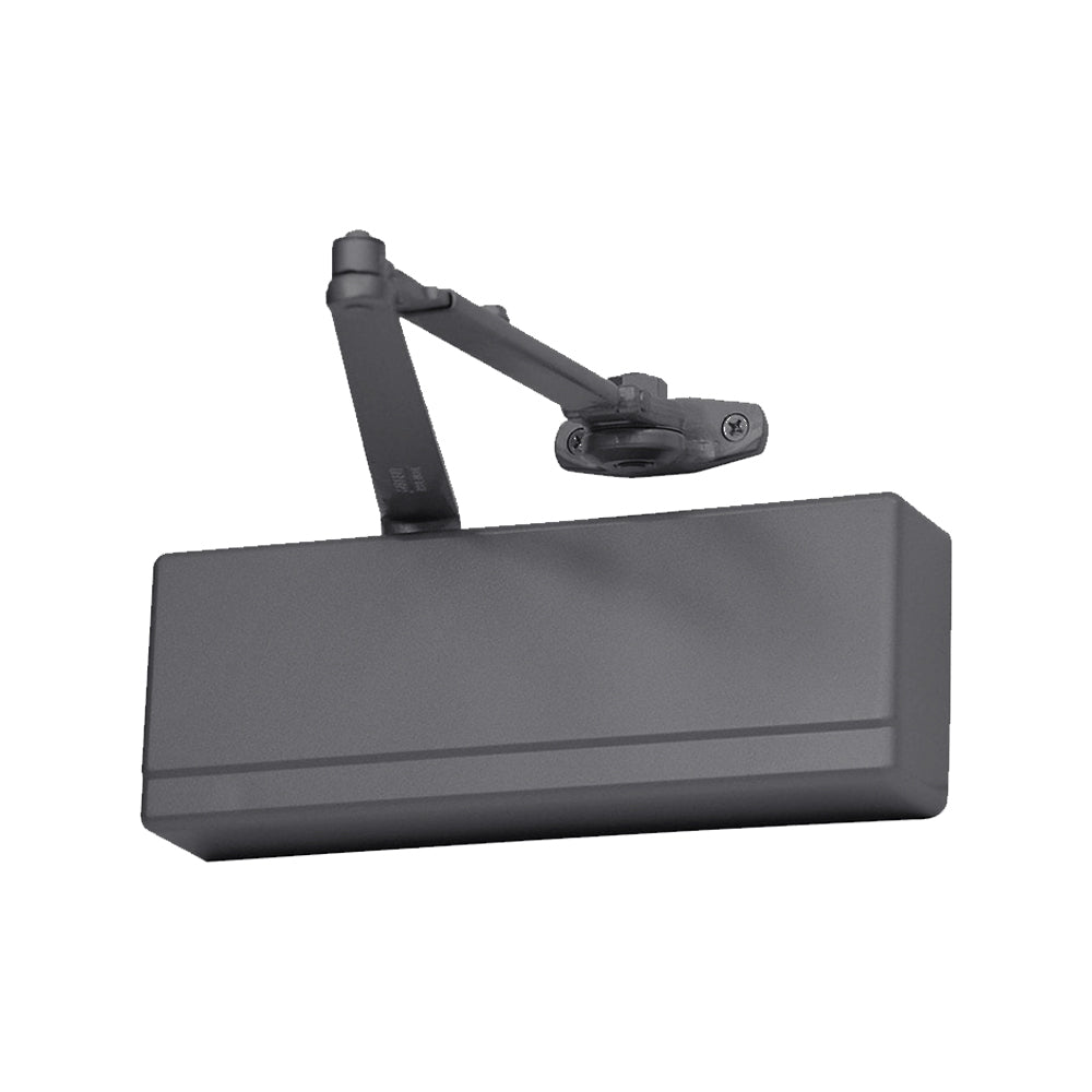 Sargent - 1431 - Powerglide Cast Iron Surface Door Closer - Standard and Top Jamb Applications - Plastic Cover - Grade 1 - ED (Sprayed Bronze Enamel to match Dark Statuary Bronze)