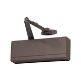 Sargent - 1431 - Powerglide Cast Iron Surface Door Closer - Track Type Applications - Plastic Cover - Grade 1 - 10BE (Dark Anodized, Satin Bronze)