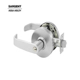 Sargent - 28-10G04 - Storeroom Cylindrical Lock with 2-3/4 Inch Backset and 4-7/8 Inch ANSI Strike - L Lever - LA Keyway - Grade 1 - Optional Color