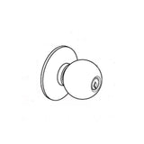 Sargent - 28-8XG05 - Cylindrical Knob Lock LB Design with 4-7/8 ANSI Strike and 2-3/4 Backset - Entry/Office - LA Keyway - US32D (Satin Stainless Steel)