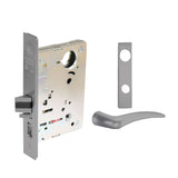 Sargent - 8204 - Storeroom Mortise Lock - Heavy Duty Standard Cylinder - LFIC - Keyed Alike - Escutcheon Trim Function - Grade 1 - US26D (Satin Chromium Plated Over Nickel)