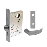 Sargent - 8204 - Storeroom Mortise Lock - Heavy Duty Standard Cylinder - LFIC - Keyed Alike - Escutcheon Trim Function - Grade 1 - US26D (Satin Chromium Plated Over Nickel)