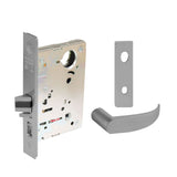 Sargent - 8204 - Storeroom Mortise Lock - Heavy Duty Standard Cylinder - LFIC - Keyed Alike - Escutcheon Trim Function - Grade 1 - US26 (Bright Chromium Plated Over Nickel)