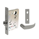 Sargent - 8204 - Storeroom Mortise Lock - Heavy Duty Standard Cylinder - LFIC - Keyed Alike - Escutcheon Trim Function - Grade 1 - US32D (Satin Stainless Steel)