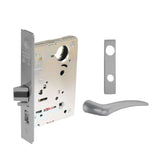 Sargent - 8204 - Storeroom Mortise Lock - Heavy Duty Standard Cylinder - LFIC - Keyed Alike - Escutcheon Trim Function - Grade 1 - US26 (Bright Chromium Plated Over Nickel)