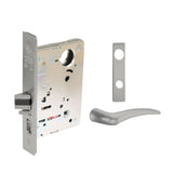 Sargent - 8204 - Storeroom Mortise Lock - Heavy Duty Standard Cylinder - LFIC - Keyed Alike - Escutcheon Trim Function - Grade 1 - US32 (Bright Stainless Steel)