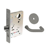 Sargent - 8204 - Storeroom Mortise Lock - Heavy Duty Standard Cylinder - LFIC - Keyed Alike - Rose Trim Function - Grade 1 - US32D (Satin Stainless Steel)