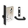 Sargent - 8204 - Storeroom Mortise Lock - Heavy Duty Standard Cylinder - SFIC - Key Code- Escutcheon Trim Function - Grade 1 - US20D (Dark Statuary Bronze Lacquered)