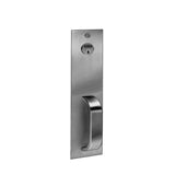 Sargent - 814-PTB - Nightlatch Pull Exit Device Trim - PTB Design - US32D (Satin Stainless Steel)