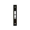 Sargent - 82-0082 - Mortise O/S Front Escutcheon 8200 Series For Functions 03, 20, 21, 22, 23, 28, 29, 30 - BSP (Black Suede Powder Coat)