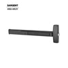 Sargent - 8815F - Rim Exit Bar - 36 Device - Passage Function - P Lever with Escutcheon - LHR - Grade 1 - BSP (Black Suede Powder Coat Finish)