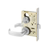 Sargent - V20-8265-LNB-26D - Bedroom Mortise Lock - B - Lever -LN - Rose - 1-3/4 Frame - Field Reversible - Satin Chrome (Grade 1)