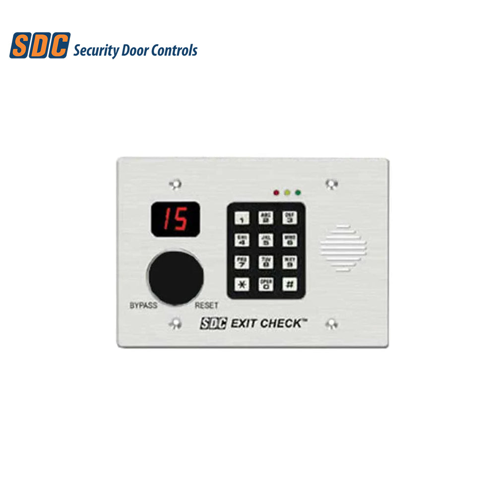 SDC - 101-KDE - Wall Mount Controller with Both Key Switch and Keypad Control and Reset - 200 mA - 12/24 VDC