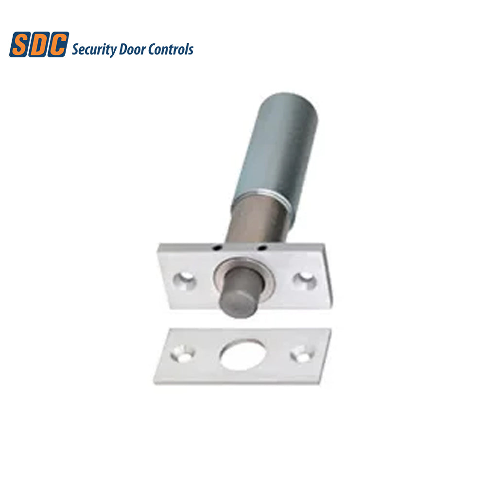 SDC - 110IV - Mortise Electric Bolt Lock with 2-3/4 by 1-1/4 Face Plate and Less Auto Relock Switch - 12/24VDC - 628 (Satin Aluminum Clear Anodized)