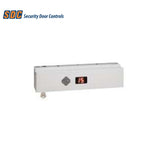 SDC - 1511SNAKVD - Single ExitCheck Delayed Egress EMLock with Built in Key Switch and Door Position Status Monitor - Satin Aluminum Clear Anodized