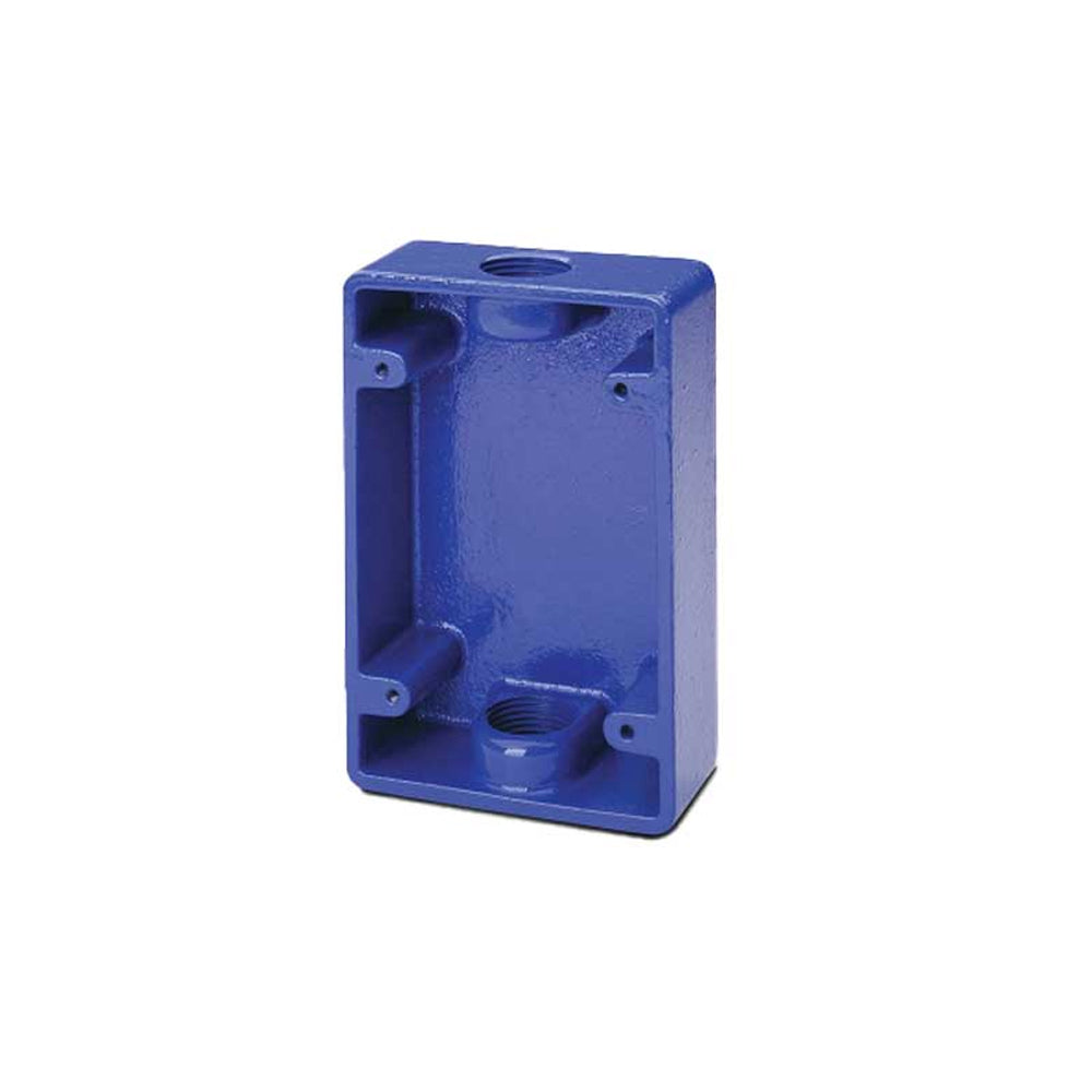 SDC - 492-BB - Emergency Door Release - Blue Surface Mount Box for 492