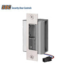 SDC - 55-FU - Uniflex Heavy Duty Electric Strike Body and Faceplate Compatible with Motise Locksets with a Deadbolt and no Deadlatch Feature - Grade 1 - Satin Stainless Steel