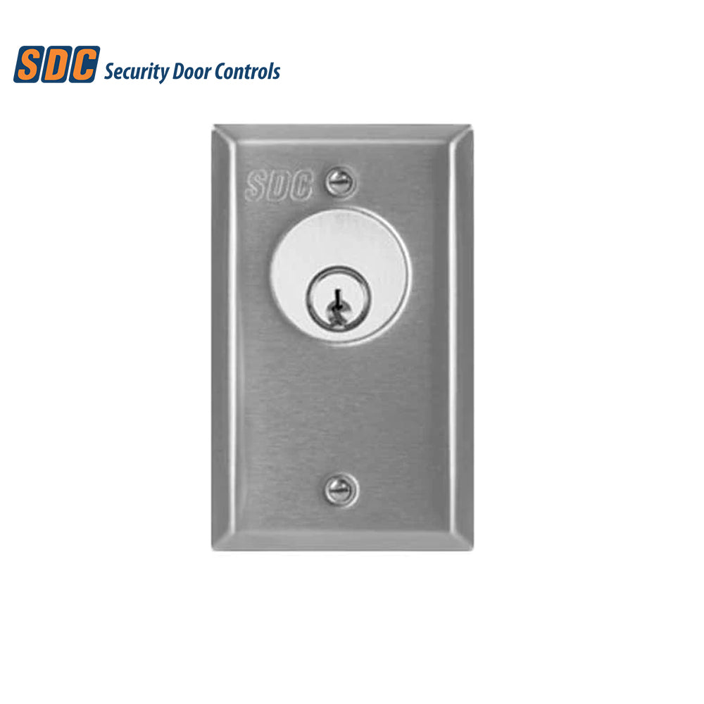 SDC - 918U - INDOOR Entry Check Stand Alone Digital Indoor Keypad - 12/24VAC/DC - Satin Stainless Steel Finish