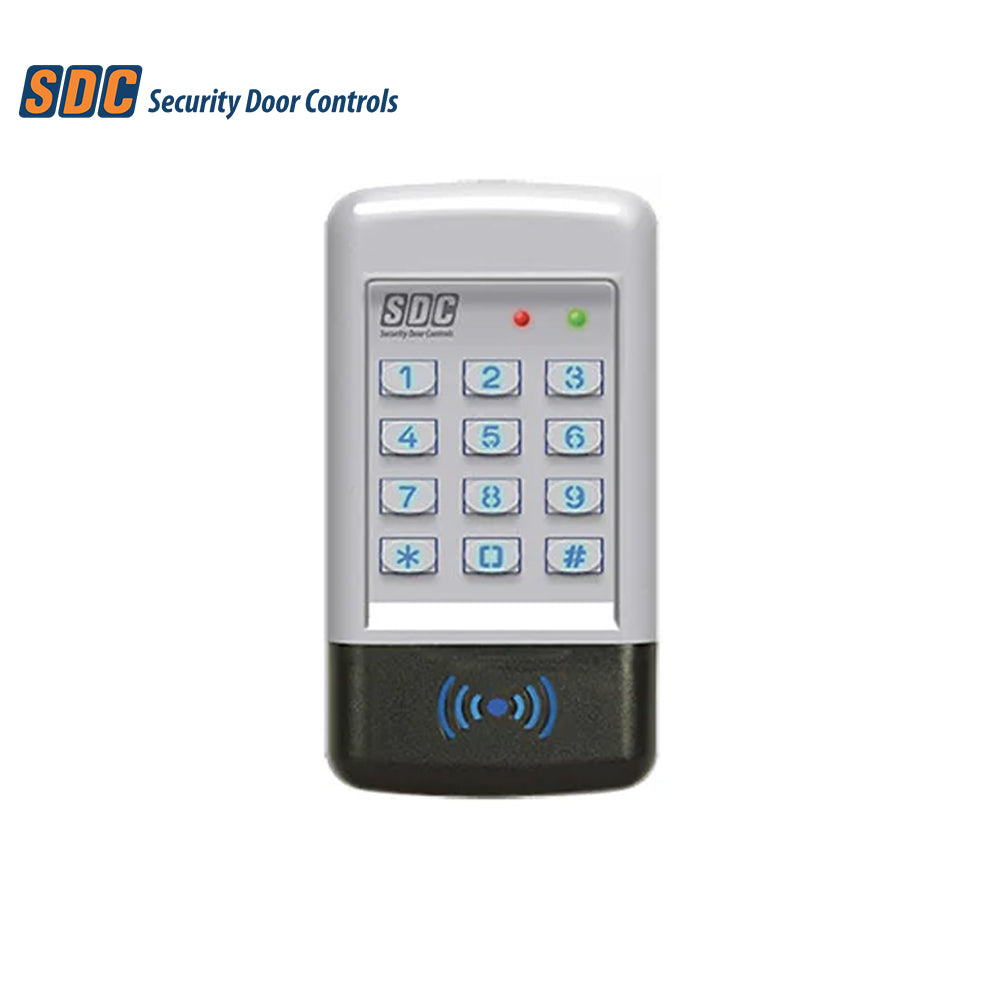 SDC - 920P - Indoor/Outdoor Self-Contained Keypad with Integrated Proximity Reader - 12/24V AC/DC