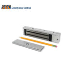 SDC - E300 - Excel Series Value Engineered Magnetic Lock with 300 lb Holding Force - 12/24VDC - Satin Aluminum Clear Anodized