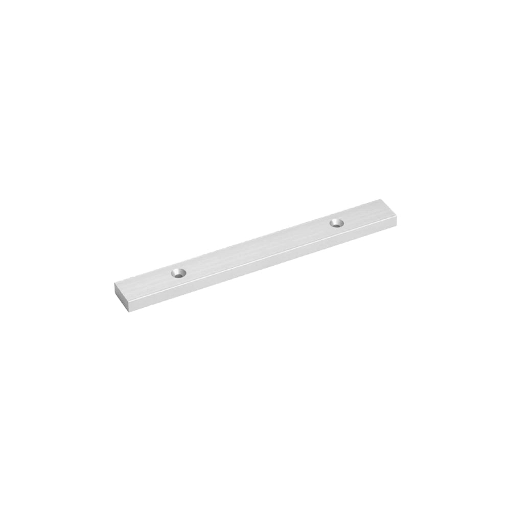 SDC - FP24V - Filler Plate for Electromagnetic Locks (1/2 x 1-1/4 x 22) - Satin Aluminum Clear Anodized