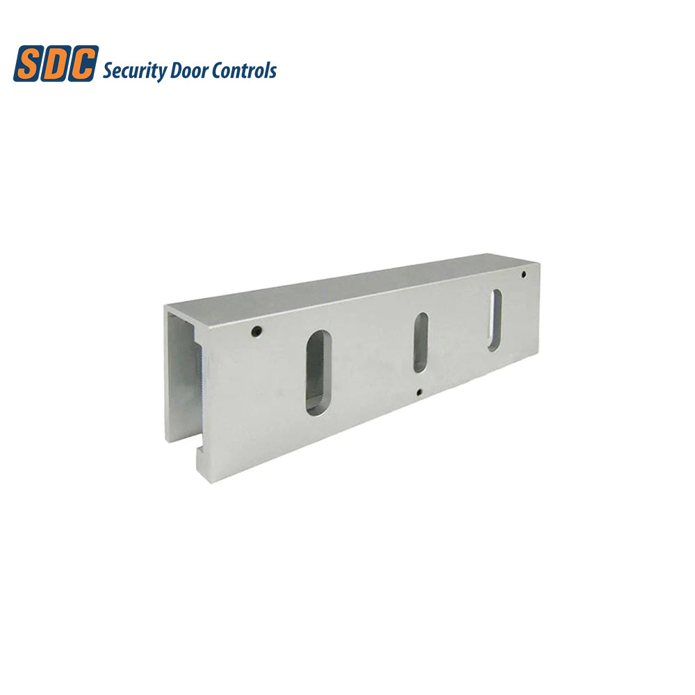 SDC - HDB2V - Double Glass Door Mounting Kit for 1512, 1572 and 1582 Series EMLocks - Satin Aluminum Clear Anodized